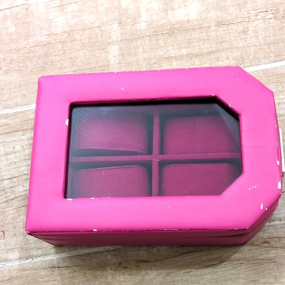 Pink Watch Storage Box - Picture 1 of 8